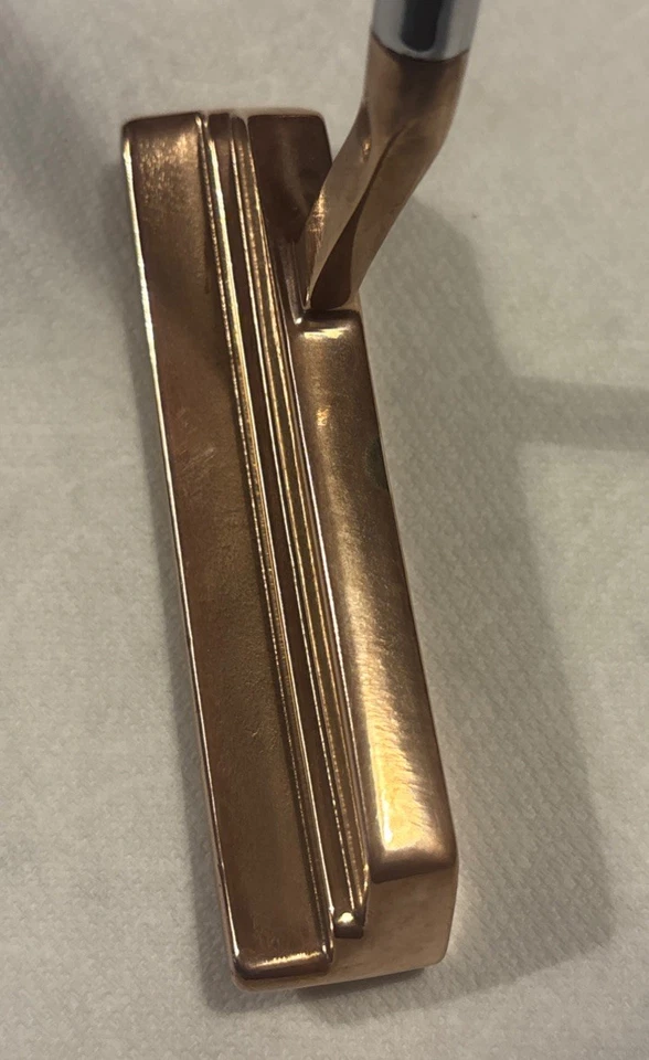 Founders Club MPF IV Series BeCu Putter, EUC Orig Grip, RH, 35”, Mint Restore. - Image 2 of 4