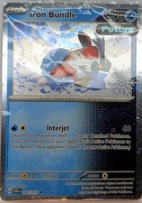 Iron Bundle (Snowflake) Pokémon TCG Twilight Masquerade #62 ENG (SEALED)