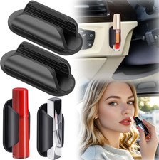Car Lip Balm Holder No Melt,2Pcs Silicone Holder for Chapstick,Fun Aesthetic Car
