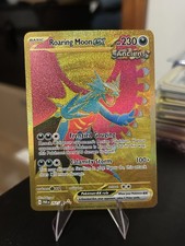 Roaring Moon ex 262/182 Hyper Rare Paradox Rift Pokemon Holo LP
