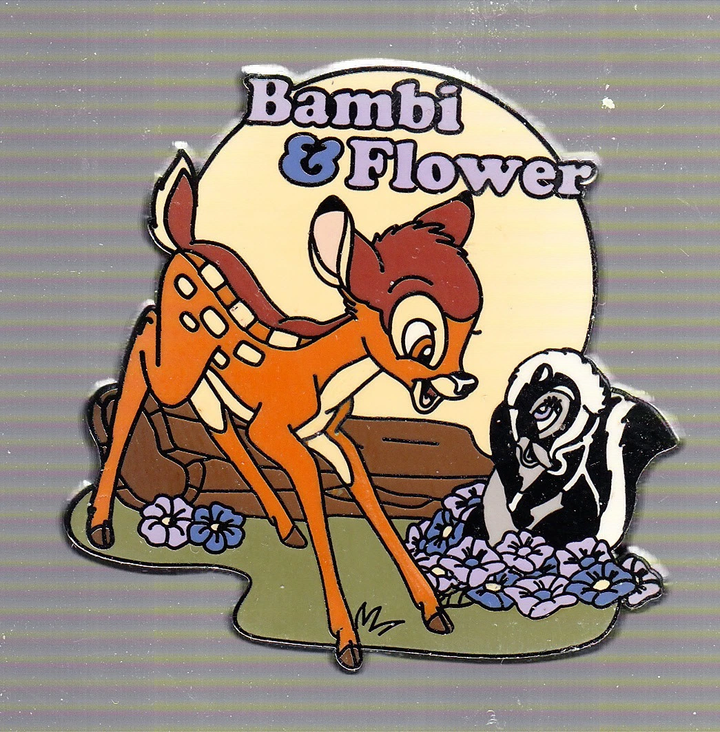 Bambi & Flower Pin, 12 Months of Magic, 2002, PinPics # 14339