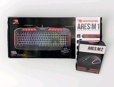 iBUYPOWER AresM1 Gaming Keyboard AresM2 RGB Gaming Mouse Set Brand New