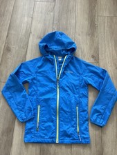 Columbia Girls' Windbreaker Rain Shield Light Turquoise, Size 10/12