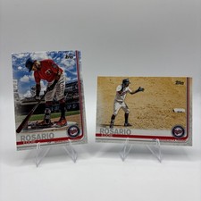 2019 Topps - Eddie Rosario Image Variation + Base Card #258 Twins