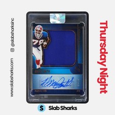 2025 PANINI SILHOUETTE #SA-BSH BRUCE SMITH SILHOUETTE RELIC AUTO BRONZE /35