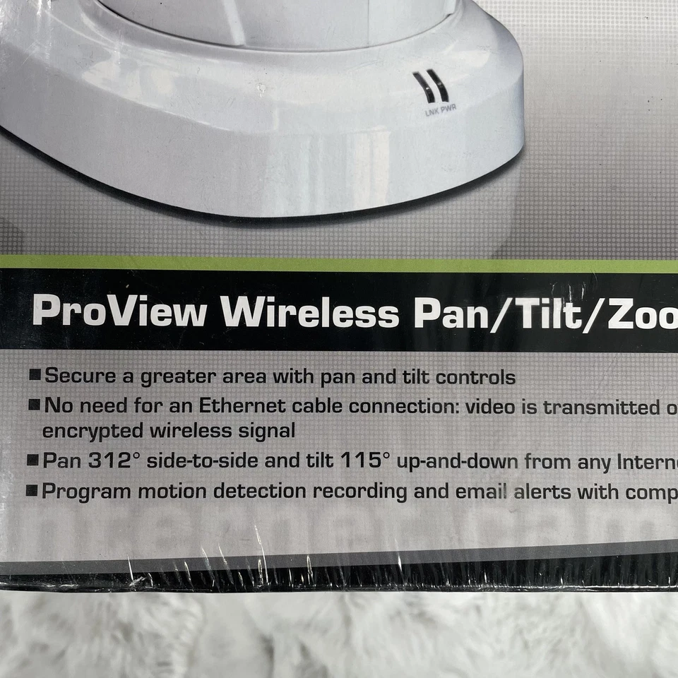 Cámara de Internet TRENDnet ProView inalámbrica panorámica/inclinable/zoom TV-IP600W totalmente nueva Foto 3 de 4