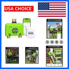 WiFi Water Timer for Garden Hose, 2 Zone WiFi...