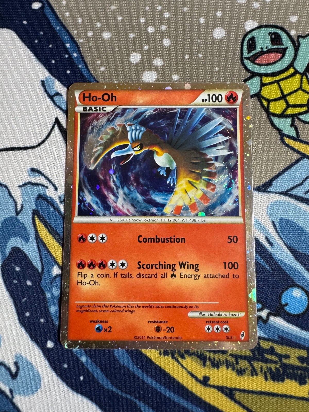 Ho-Oh Call of Legends (Shiny) SL5 Holo (SWIRL)
