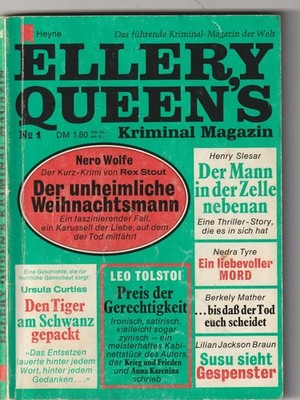 Ellery Queen`s Kriminal Magazin Nr. 1