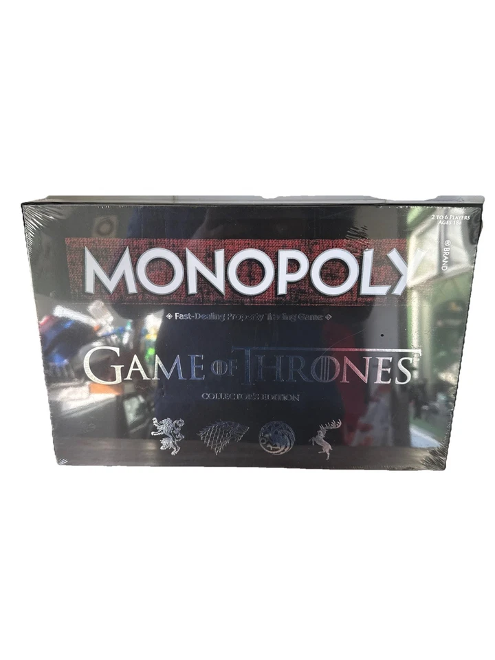 Monopoly Rare Game Of Thrones Collector’s Limited Edition Board Game Complete - Image 2 of 4