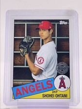 SHOHEI OHTANI 2020 TOPPS UPDATE 1985 TOPPS BASEBALL ANGELS #85TB-47 Q4561