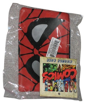 Silver Buffalo Marvel Spider-Man Maske Münzwechseletui Geldbörse Silberfarben