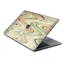 Skins Wrap for MacBook Pro 15 inch Retina Touch Marble Abstract Motion
