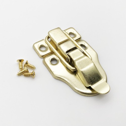 Jewelry Chest Cabinet Wood Box Suitcase Case Trunk Toggle Hasp Latch Clasp Clip - Picture 12 of 14