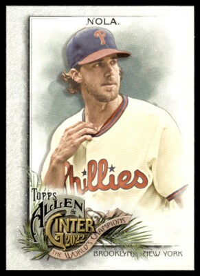 2022 Topps Allen & Ginter #160 Aaron Nola Philadelphia Phillies