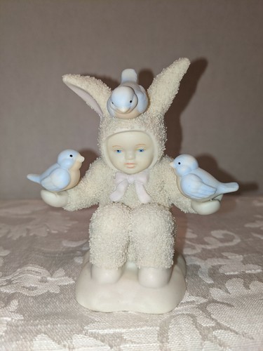 Snowbunnies All The Little Birdies Go Tweet, Tweet, Tweet Set Of 2 NIB - Picture 4 of 8