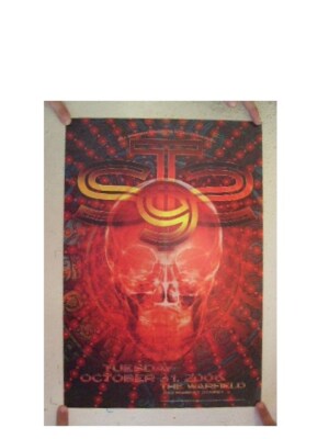 Sound Tribe Sector 9 Konzert Poster Die Warfield Oktober 31, 2006 Soundtribe