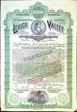 LEHIGH VALLEY RAILWAY COMPANY 4 1/2 % Gold (2219)