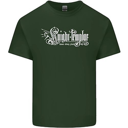 Knights Tempar St Georges Day Crusaders Mens Cotton T-Shirt Tee Top - Picture 9 of 26