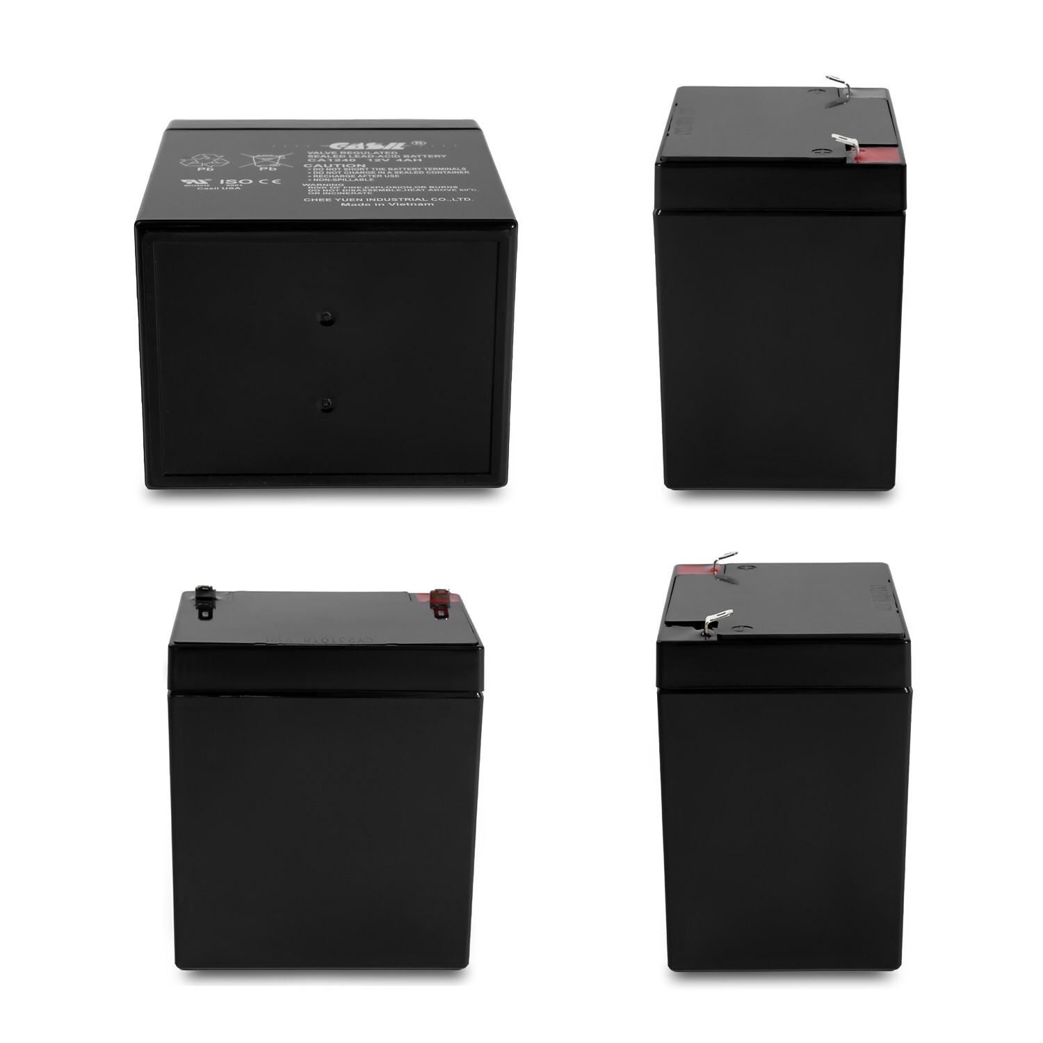 Casil Genuine CA1240 12V 4Ah SLA Alarm Battery CA1240 Honeywell ADT