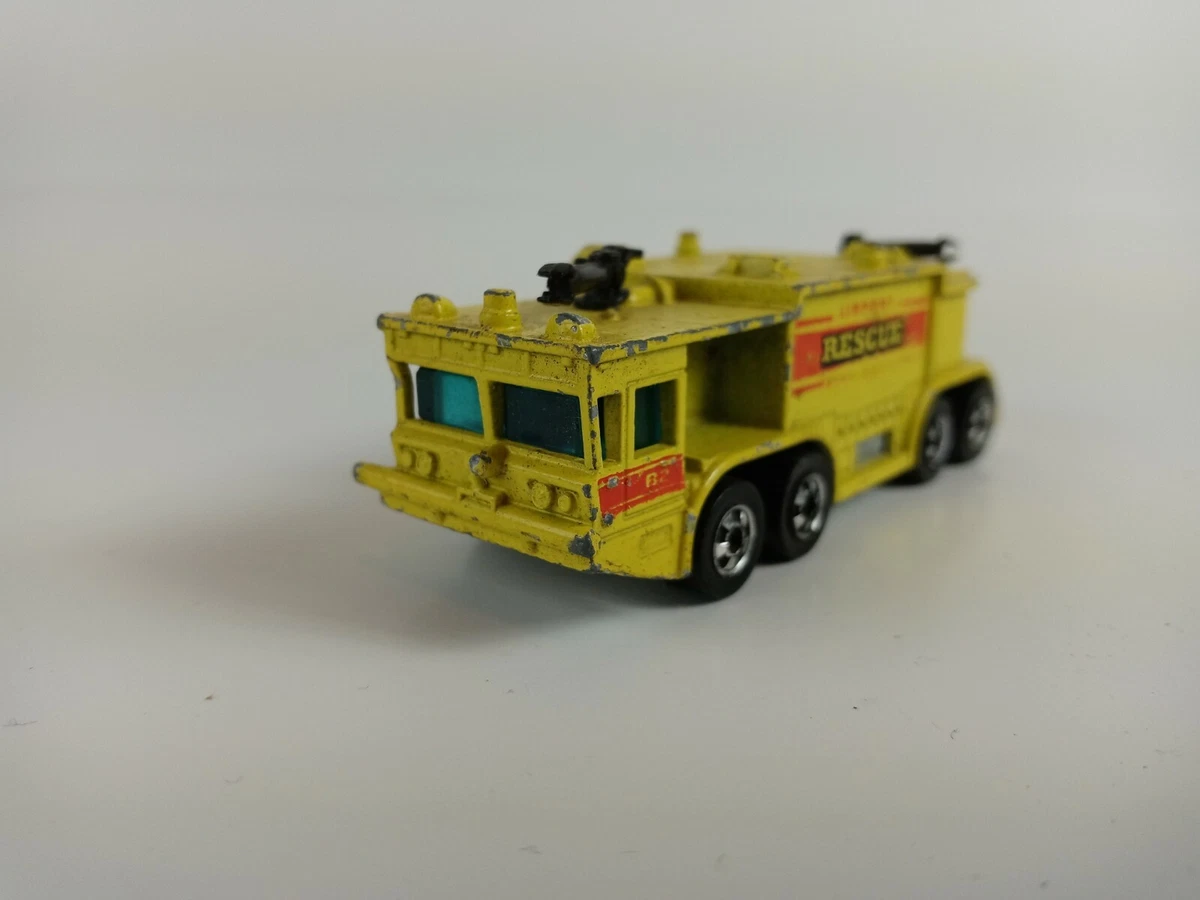 Vintage Hot Wheels 1979 Airport Rescue Fire Truck Loose