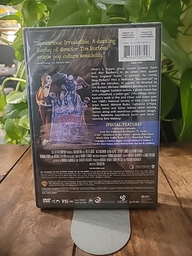 Beetlejuice (DVD) 20th Anniversary Deluxe Edition - Michael Keaton - Unopened!!! - Picture 2 of 6
