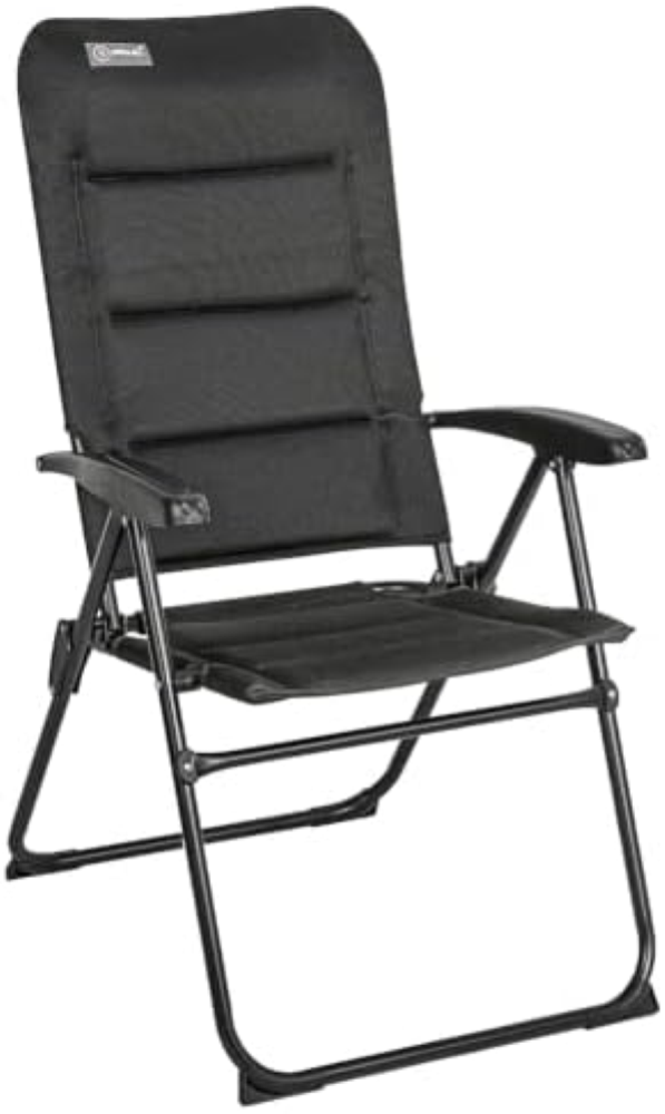 HOMECALL 3D Mesh Cover Recliner with Adjustable 5 Position Armrest Garden Chair