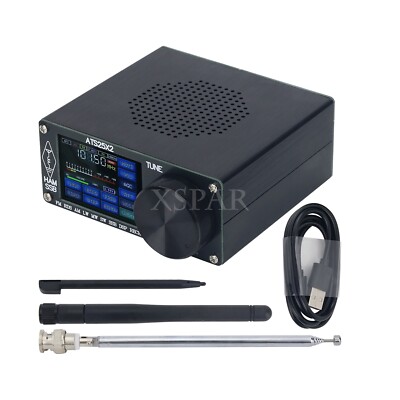 ATS25X2 Radio Receiver FM RDS AM LW MW SW SSB DSP with WIFI Antenna Touch Screen