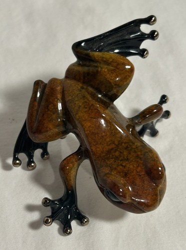 Frogman Tim Cotterill HIGH FOUR Bronze Frog Limited Edition 2303/5000 Stunning - Picture 3 of 9