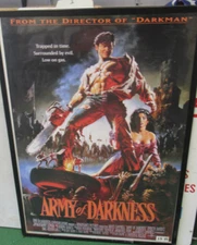 ARMY OF DARKNESS POSTER SPECTACULAR NEW VINTAGE RARE OOPS