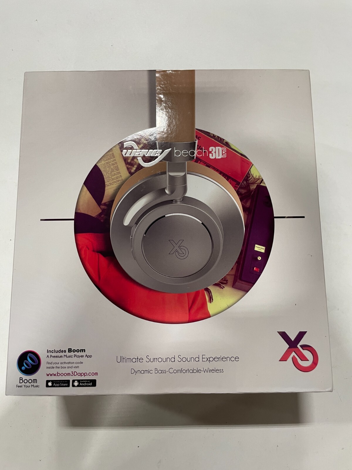 Xtyle Odeon XO Wave Beach 3D Ultimate Surround Experience Wireless Headphones