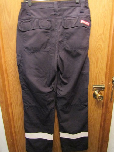 PANTALONES PARA HOMBRE STRATA SFX276 ARC GLOBAL PIERNA REFLECTANTE AZUL MARINO 32X33 - Imagen 6 de 6