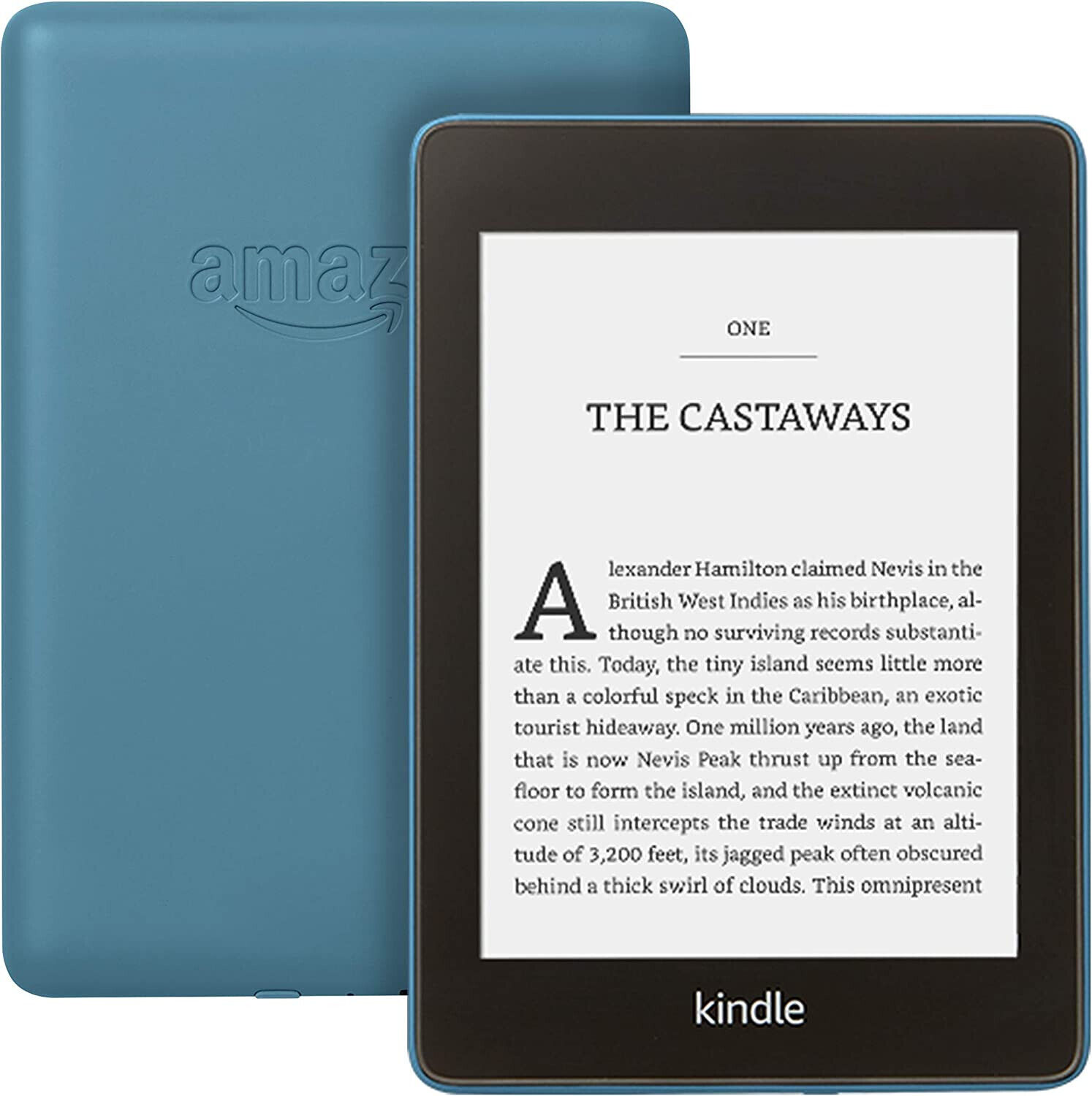 Kindle Paperwhite NOW Waterproof 6 10th Generation 8GB—with Ads Blue