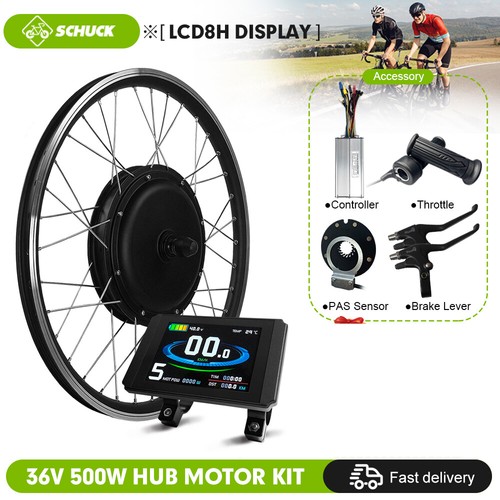 Electric Bike 20-29 Inch 36V 48V 500W Brushless Gearless Front Hub Motor Wheel - 第 14/25 張圖片