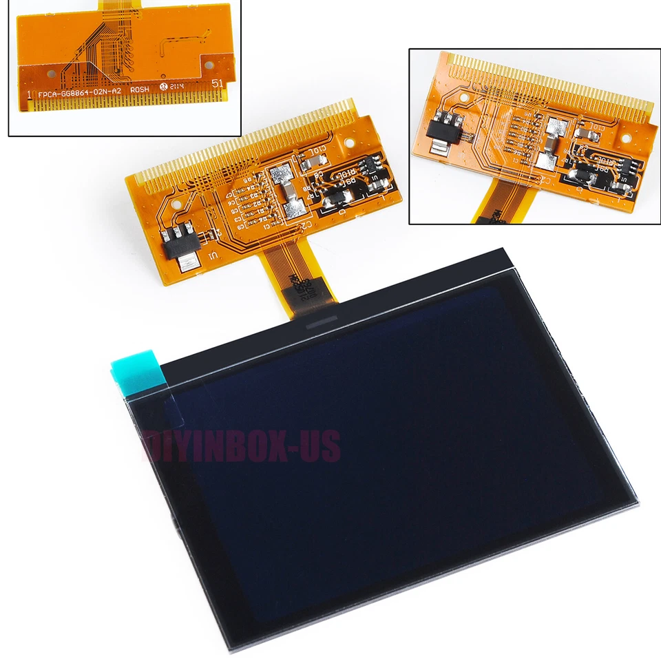LCD Repair Cluster Speedometer Display Screen For Audi A3 A4 A6 Series US Ship Foto 3 de 4
