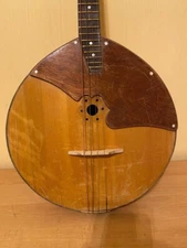 Domra Tenor USSR Soviet Folk Ukrainian Folk Instrument Vintage