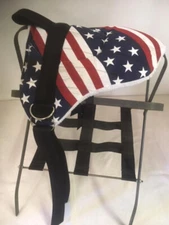 MINIATURE HORSE / SM PONY CHILDRENS BAREBACK PAD - STIRRUPS AND CINCH UPGRADE