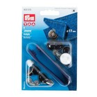 Prym Jeans-Knöpfe American Star (17 mm/ altsilber/ 8 St.)