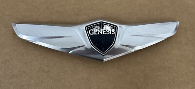 LED 2-Color Trunk Emblem For 2015-2020 Hyundai Genesis G80 – RPMTRADE White/Red Badge - View #2