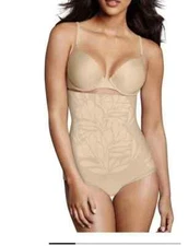 Women's Flexees by MAIDENFORM LYCRA  Fitsense Hi-Waist Sculpting Brief Panty S