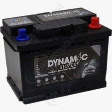 075DS Dynamic Silver Car Battery 60ah 560cca