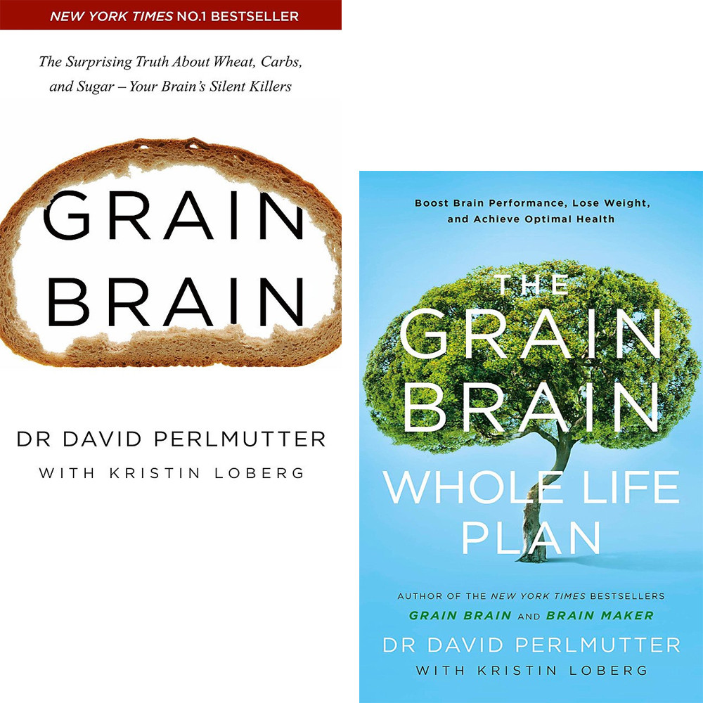 Grain Brain and Maker Collection 2 Books Set By David Perlmutter PB NEW