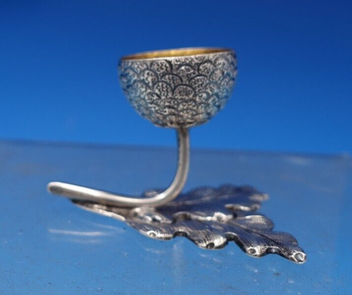 George Wish English Estate Sterling Silver Salt Dip and Pepper Set 2pc (#7379) - Picture 6 of 14