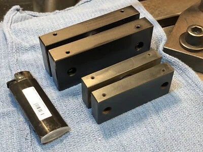 FOR BRIDGEPORT TYPE MILLS Both Sizes Of The Quadrallel Workholding Tool Machinist Bridgeport CNC Vise Jaw