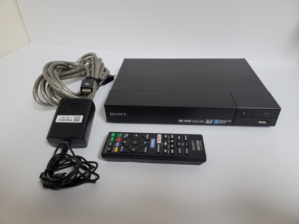 Sony BDP-S6500 Blu-ray/DVD Player 4K UHD Upscale Game