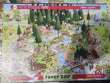 Heye 1000 piece Black Forest Habitat Funky Zoo 2016 Degano Jigsaw Puzzle