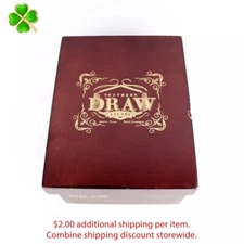 Southern Draw Robusto Kudzu Empty Wood Cigar Box 6" x 4.75" x 3"