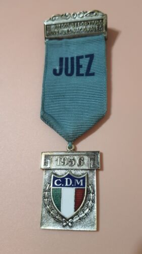 Judge medal badge  Mexico Olympic Sport Games 1956 - Picture 1 of 6