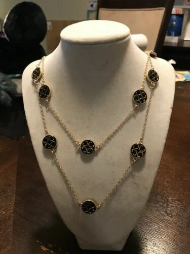 Accessorize Enamel Chain Fashion Necklaces & Pendants