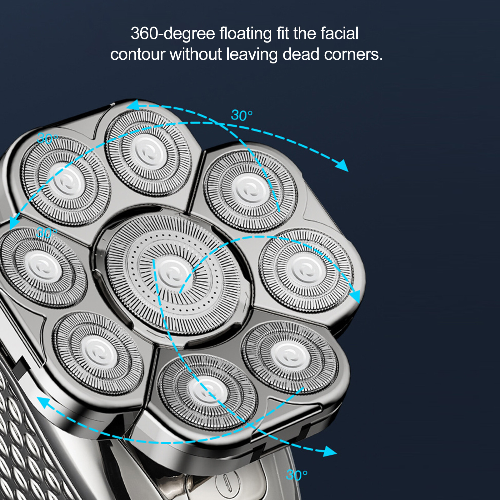 Men's Electric Shaver Cordless Waterproof Hair Groomer Hygiene Razor AU ...